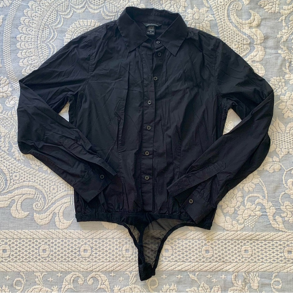 Moda International Black Bodysuit